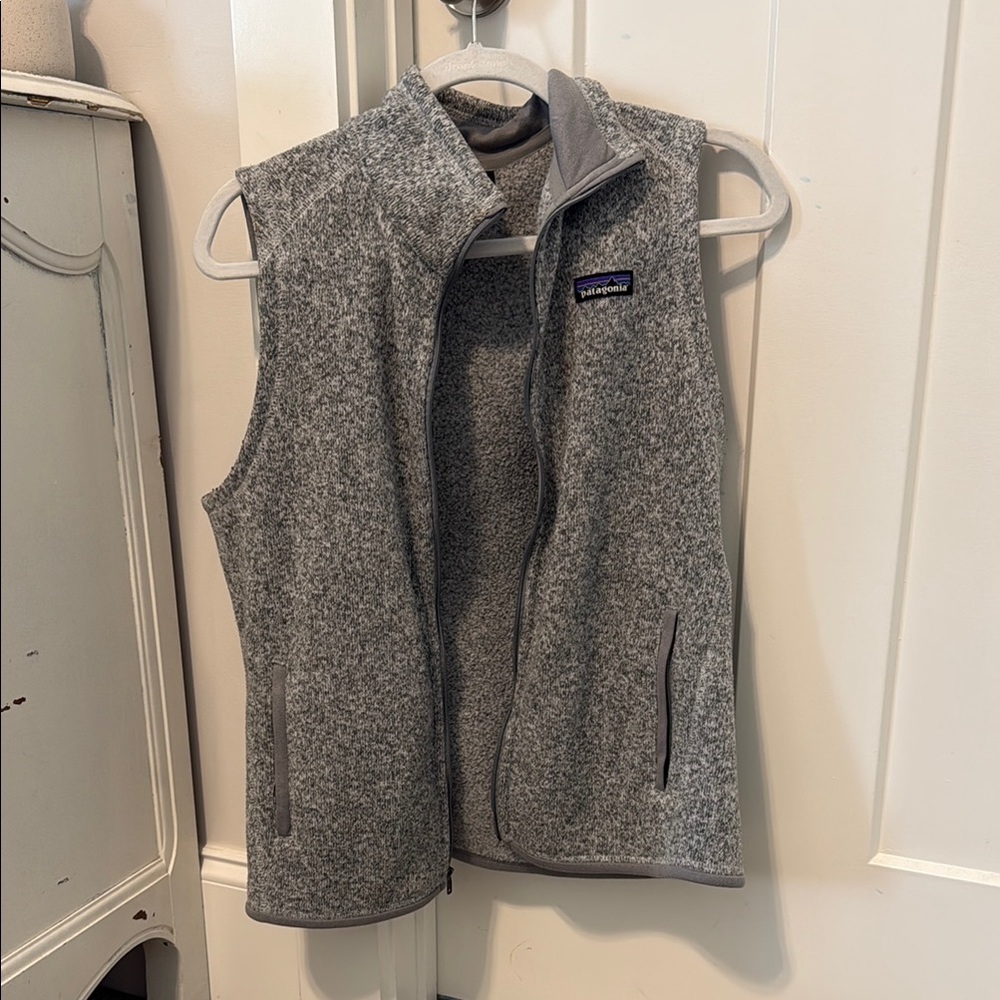 Patagonia Gray Better Sweater Vest